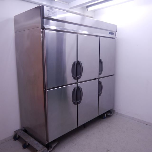フクシマ 業務用冷蔵庫 中古 URD-60RMTA1 1669L 6枚ドア 2009年製