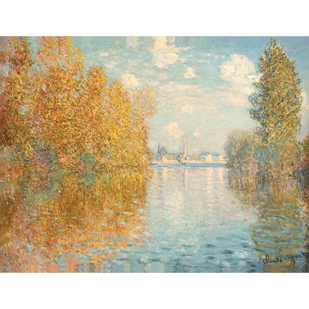 アルジャントゥイユの秋 【6号】 クロード・モネ 【 額縁が選べる 額