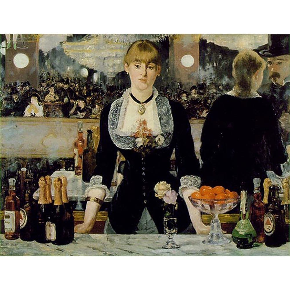 フォリー・ベルジェールのバー 【10号】 エドゥアール・マネ 【 額縁が