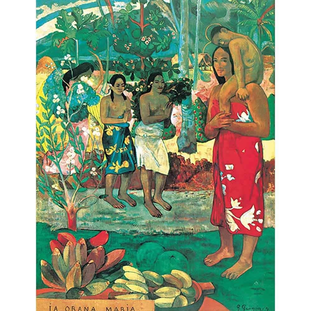 イア・オラナ・マリア 【10号】 ポール・ゴーギャン 【 額縁が選べる