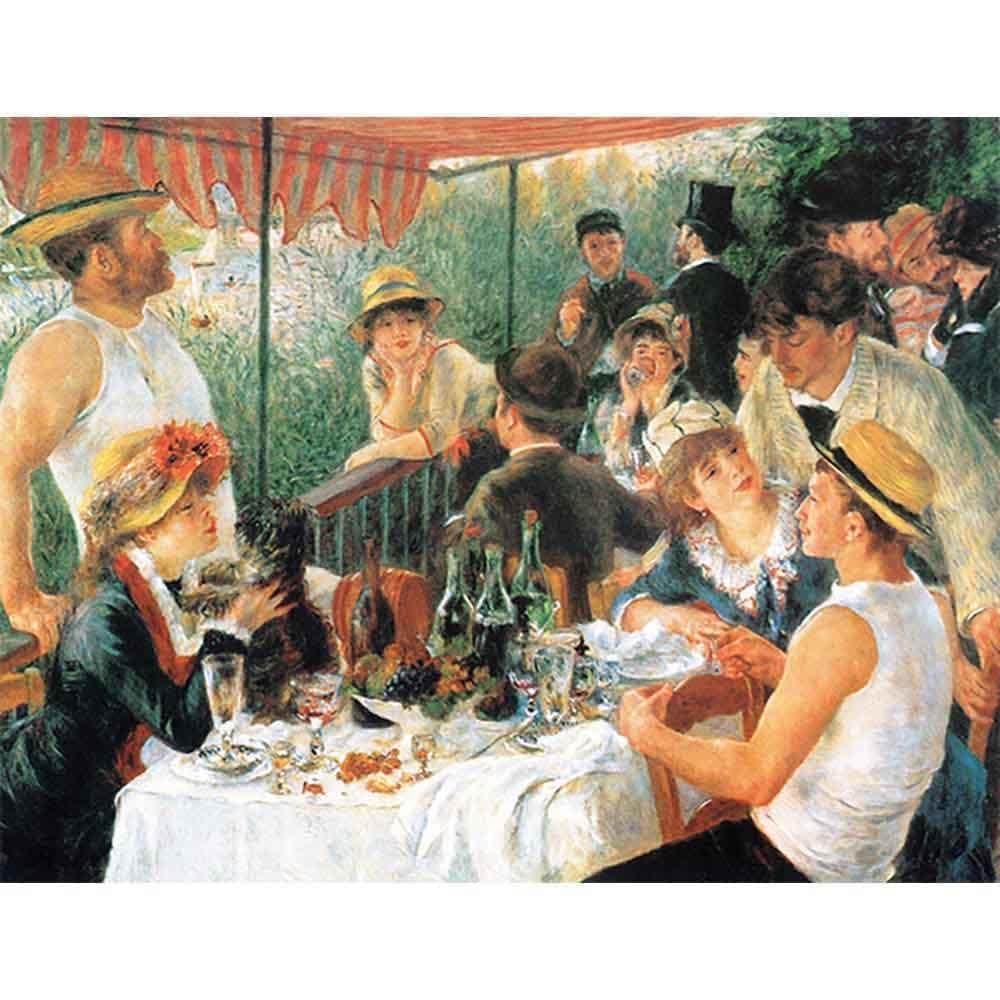 舟遊びをする人々の昼食 【10号】 ピエール＝オーギュスト・ルノワール