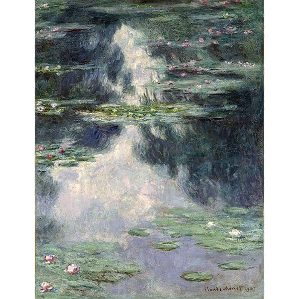 池と睡蓮 【20号】 クロード・モネ 【 額縁が選べる 額入り 複製画
