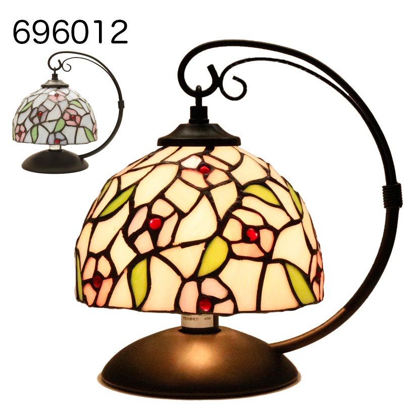 ステンドグラス 吊り下げ テーブルランプ アンティーク調