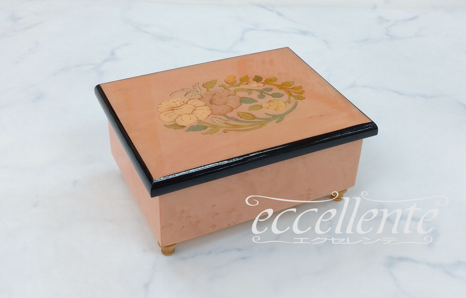 イタリア製オルゴール付ジュエリーボックス｜ Jewelry Box with music