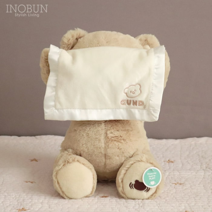 GUND ピーカブーベア ベビー 動くぬいぐるみ くま ベビーギフト ご出産