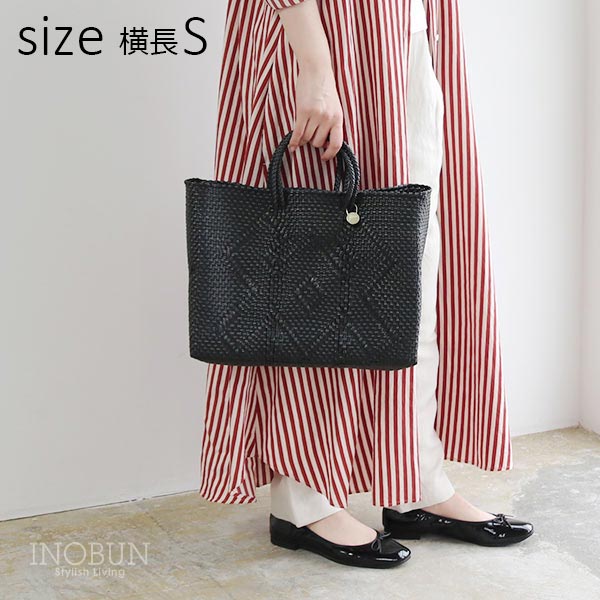 メルカド バッグ レトラ Sサイズ クロスライン ブラック CROSS LINE