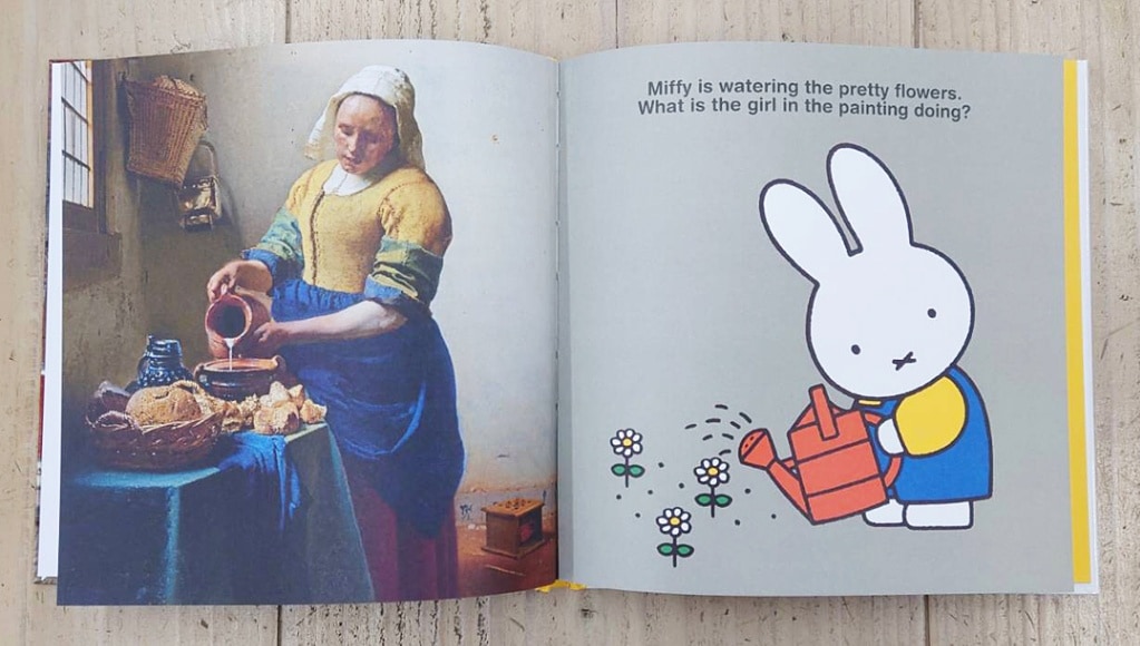 ミッフィー英語絵本 miffy x vermeer | カテゴリーでさがす,ベビー