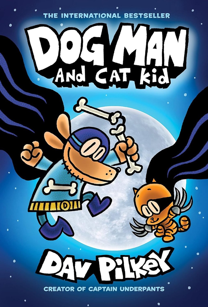 英語漫画ではじめよう ドッグマン・シリーズ Dog Man and Cat Kid