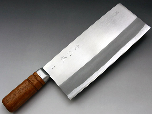 Mydoso公式アカウント01杉本7番の中華包丁 木製ハンドル Mydoso公式