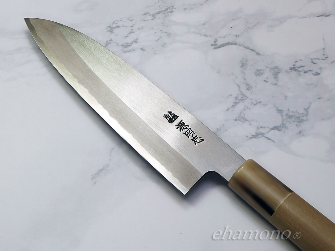 白ニ鋼 切付型特製万能和包丁 180㎜ 6寸 白ニ