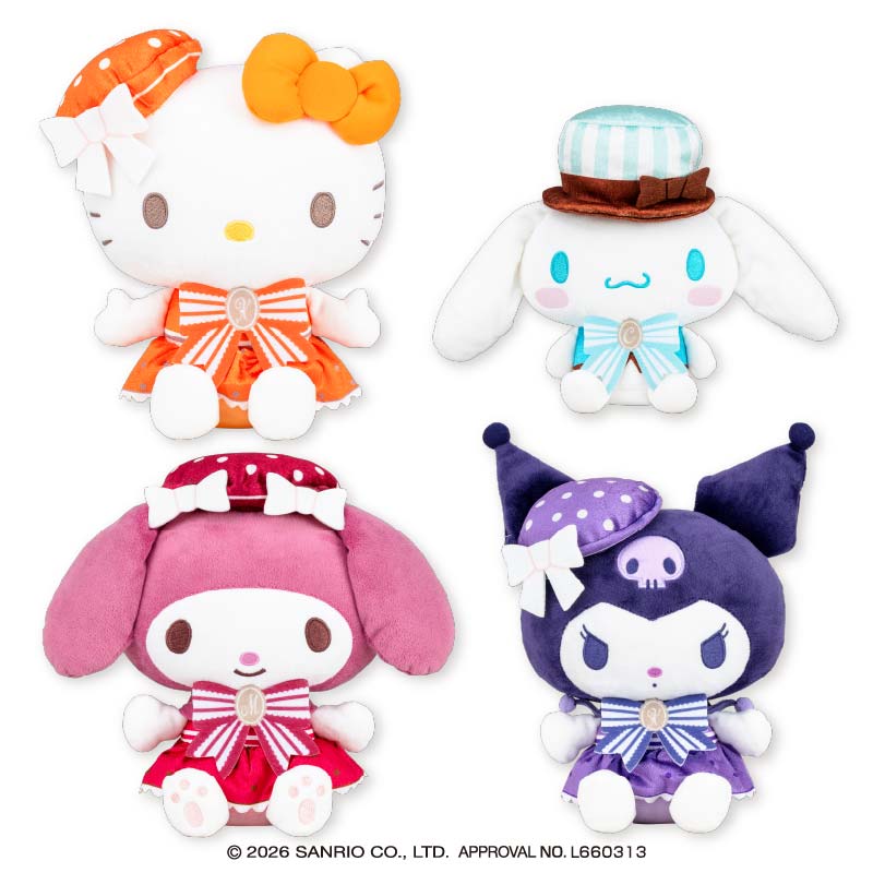 サンリオキャラクターズ クラシックパーティちょいデカドール | 先月