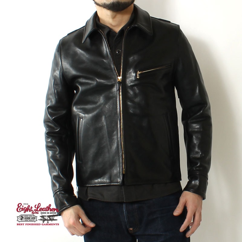 EIGHT LEATHERS(エイトレザーズ) HORSE HIDE LEATHER SPORTS JACKET