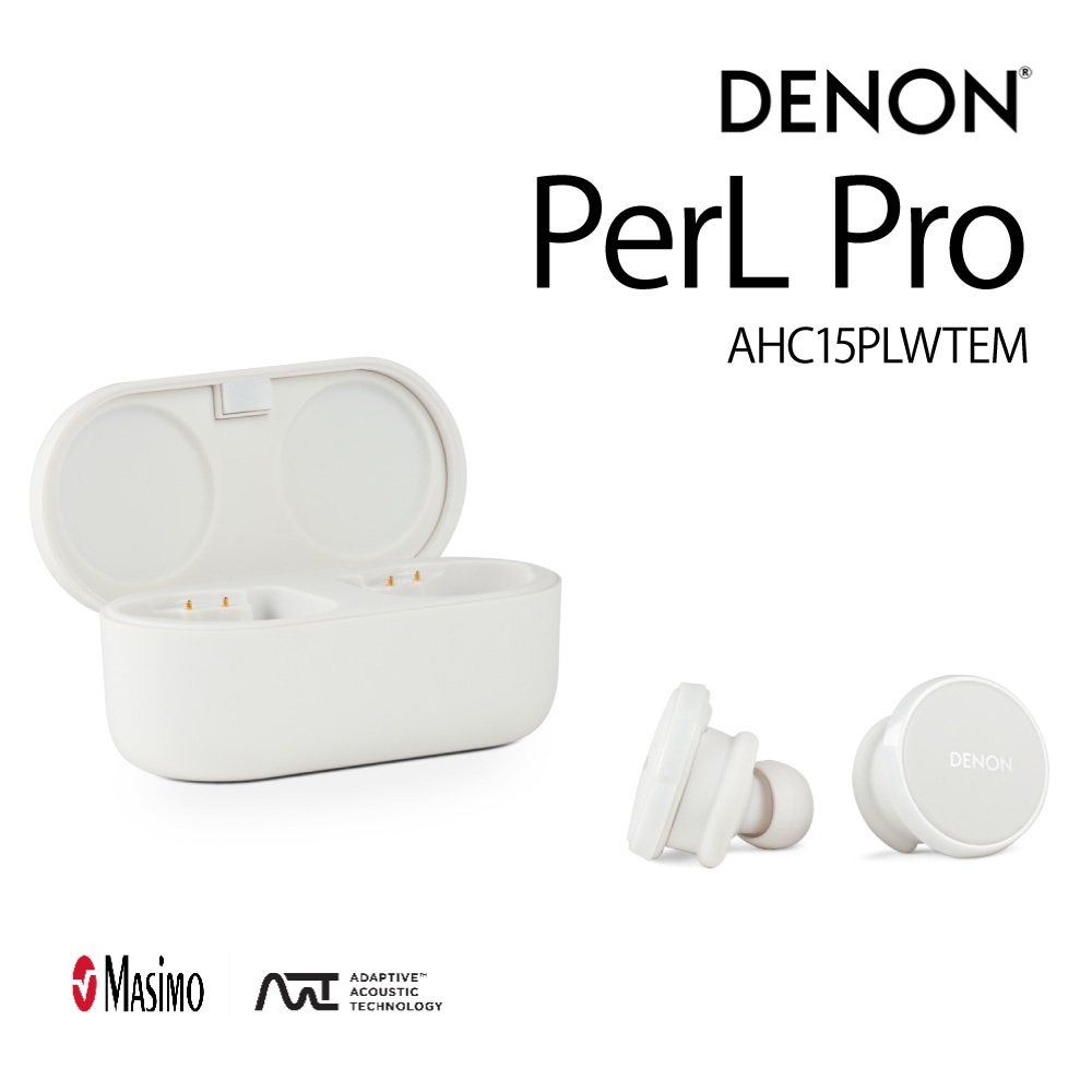 DENON - PerL Pro/ホワイト（AHC15PLWTEM）ノイズキャンセリング・完全