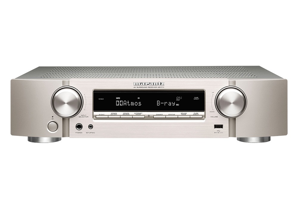 marantz - NR1711/FN/シルバー・ゴールド（7.1ch・スリムデザイン・AV