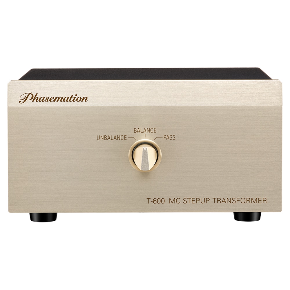 Phasemation - T-600（MC昇圧トランス・RCA/XLR入出力対応）《e