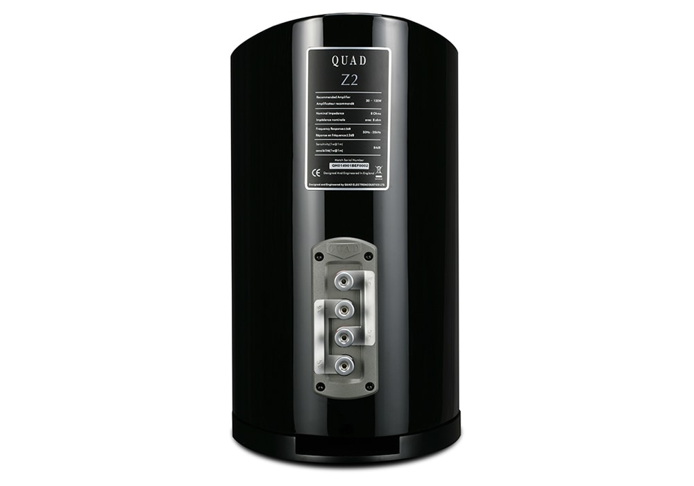 QUAD - Z-2/ピアノブラック（ペア）ブックシェルフスピーカー《e