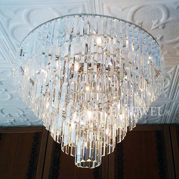 LA LUCE】デザインシャンデリア17灯(W800×H600mm) | EL JEWEL