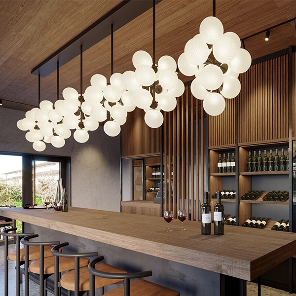 pulpo】ドイツ ペンダントライト「STELLAR GRAPE PENDANT」Small 全3色