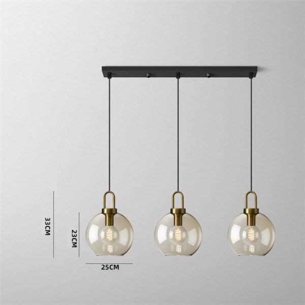ペンダントライト ガラスボールデザイン照明 選べる3灯セット♪ | EL JEWEL