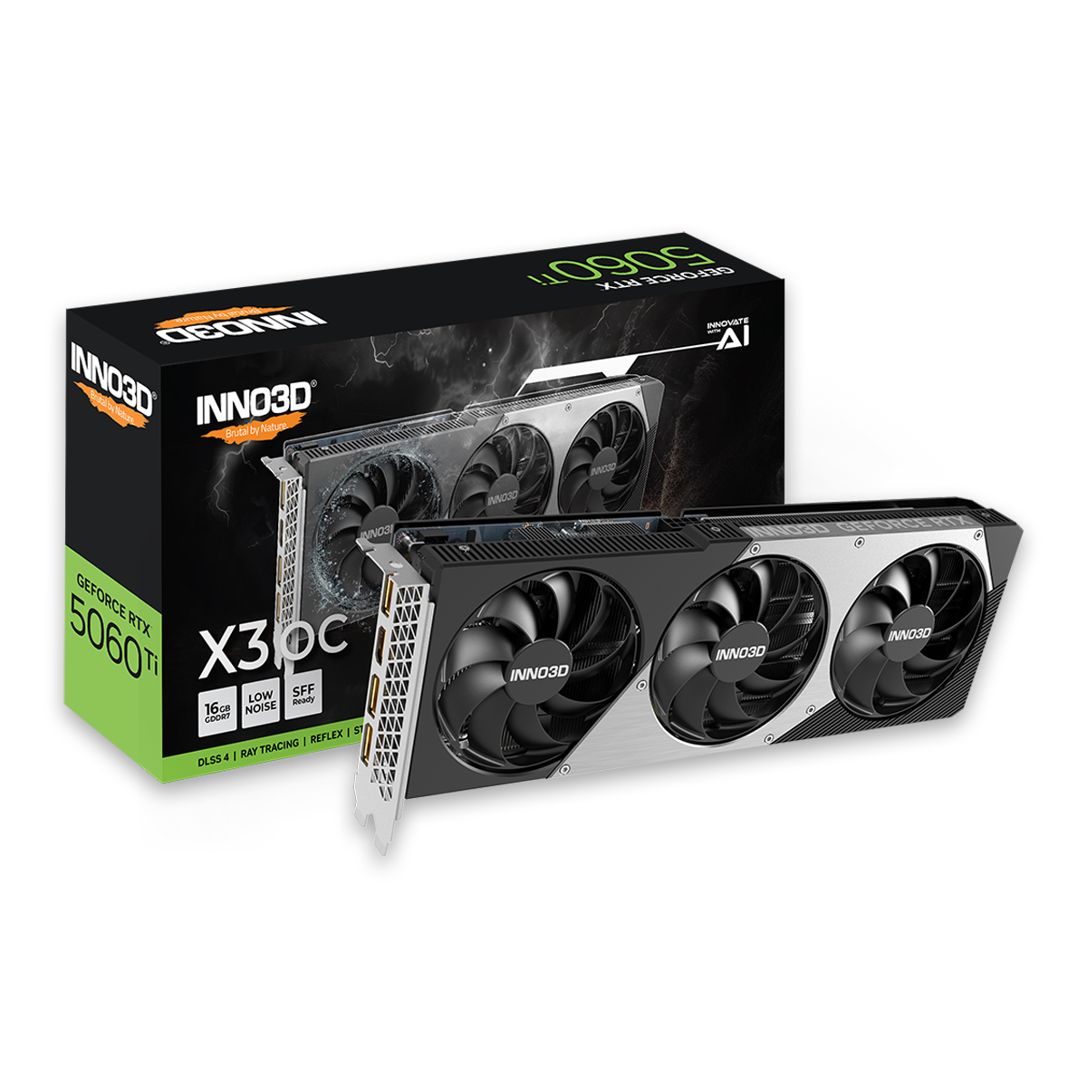 INNO3D GeForce RTX 5060 Ti 16GB X3 OC N506T3-16D7X-191073L