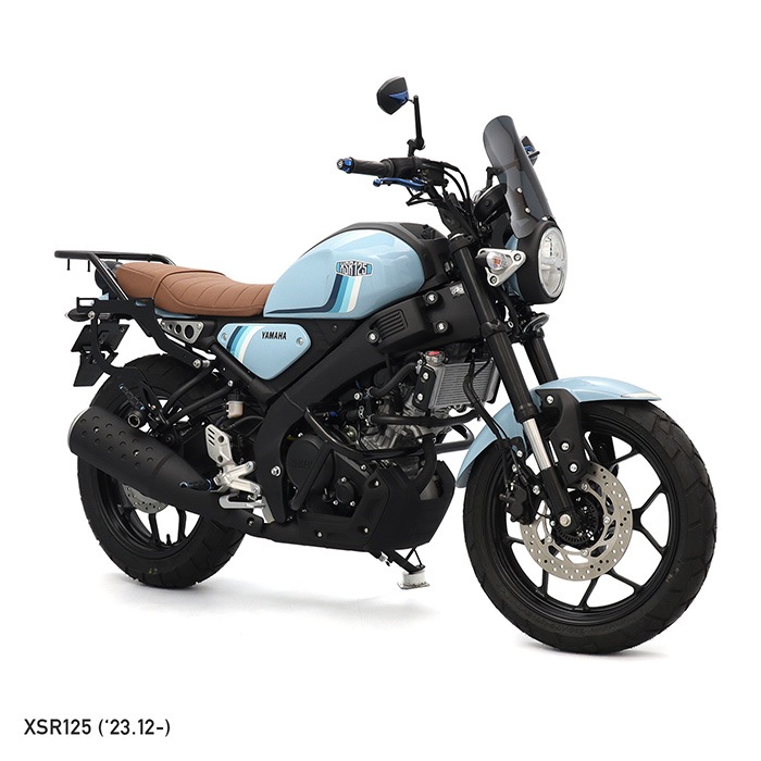 XSR125 RE46J XSR155 RG63 リアキャリア＋サイドバッグサポートセット