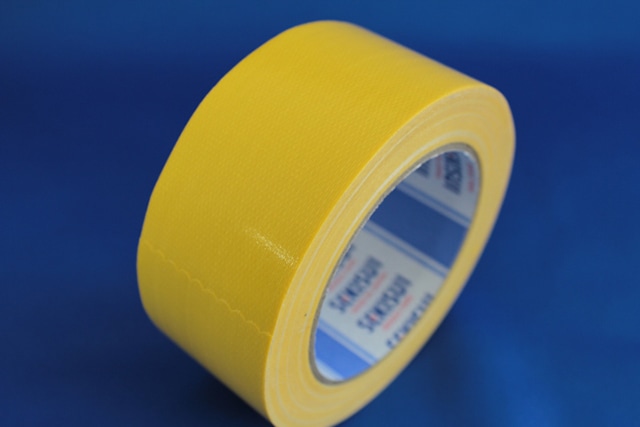 セキスイ 600V カラー布粘着テープ 50mmX25m 1箱 30巻入 黄色