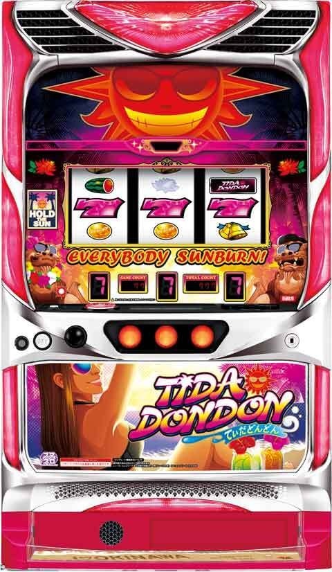 L てぃだどんどん◇スマスロ遊技用ユニット取り付け済み◇中古実機