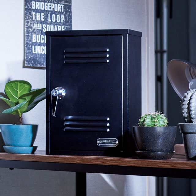 セトクラフト キーボックス ロッカー S23-0551-BK ブラック | キー