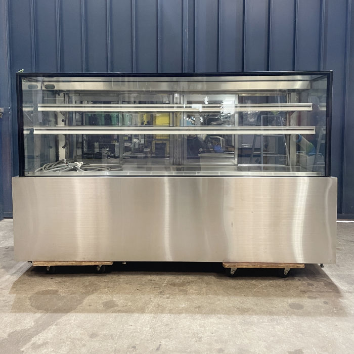 中古】 大型 特注 冷蔵ショーケース 和田製作所 【動産王】愛知☆送料