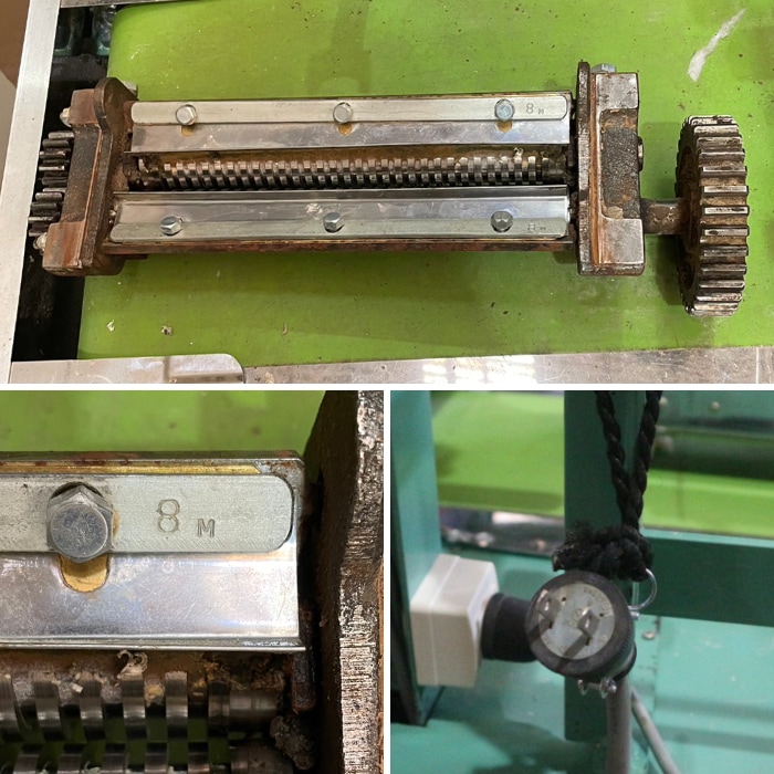 中古】 業務用 製麺機 品川麺機 切刃8M ラーメン製麺機 うどん そば