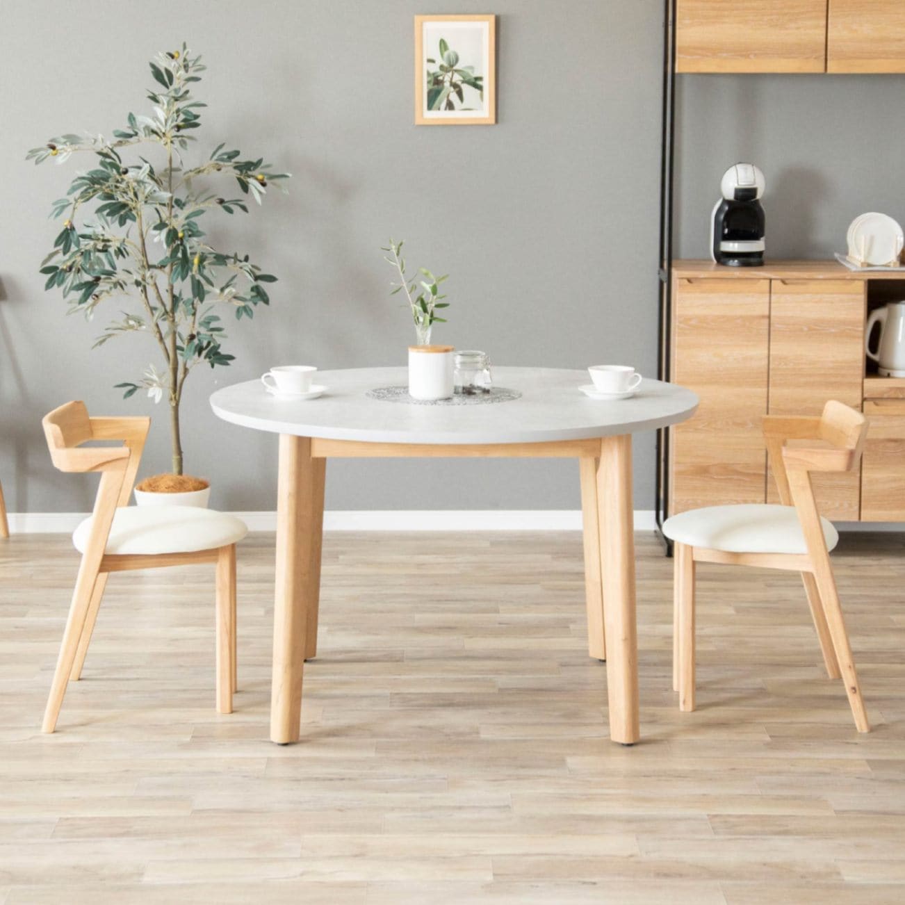 丸ダイニングテーブル｜【公式】タックインテリア｜家具通販