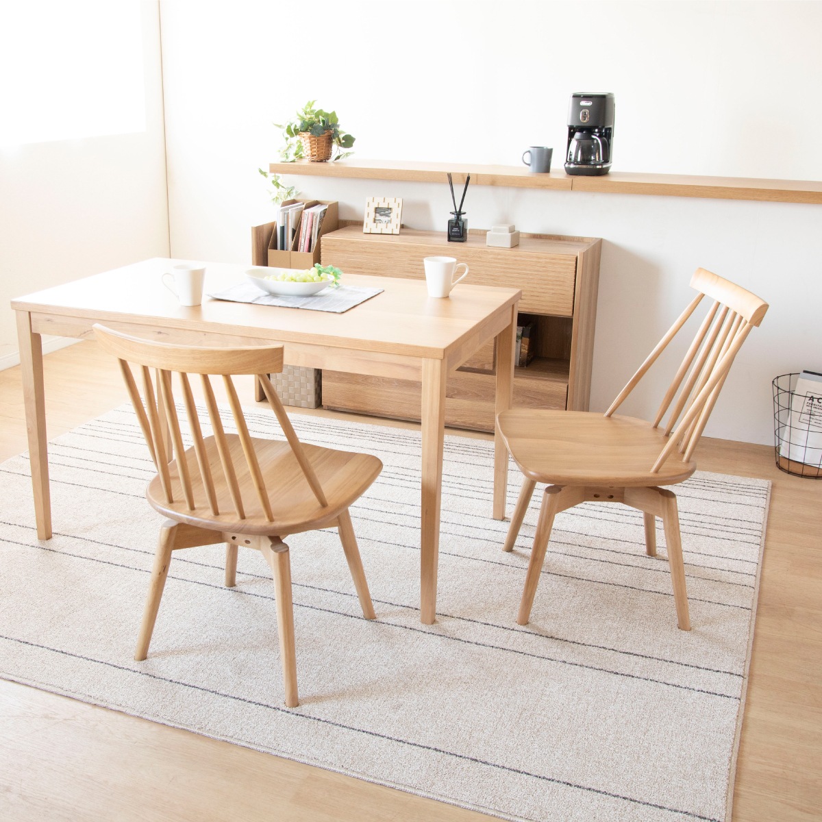 360度回転 ダイニングチェア｜北欧ナチュラルな回転チェア【公式】tac