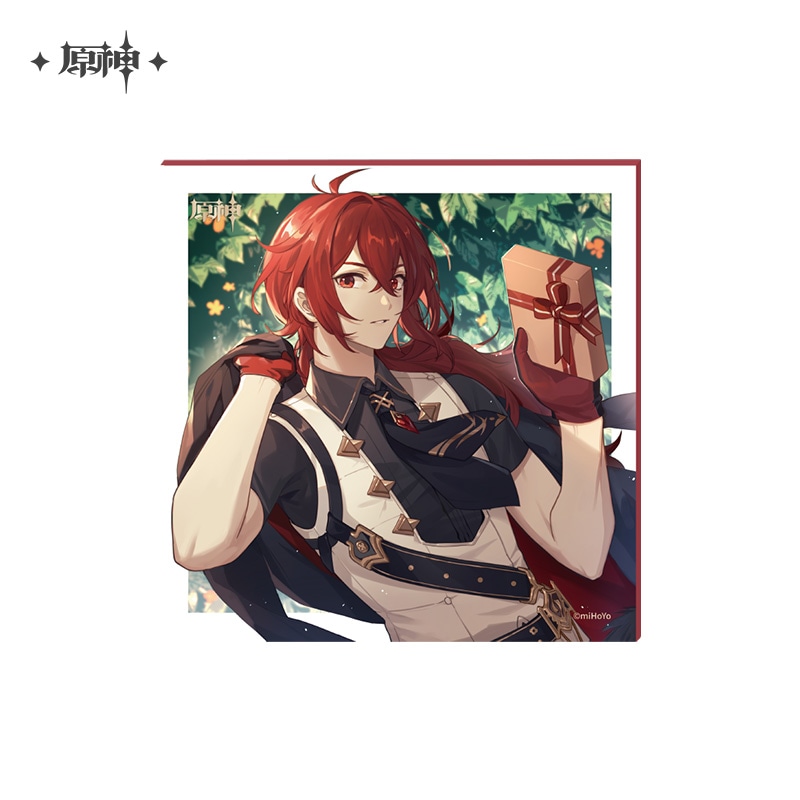 原神 運命の日シリーズ 色紙 Genshin ディルック(2022ver.) 原神