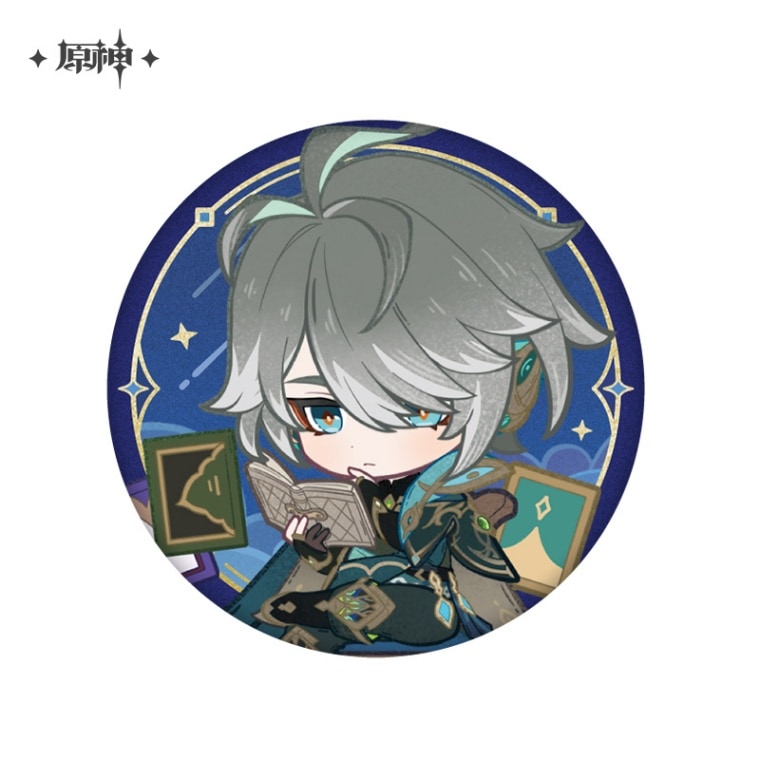 原神 星光からの手紙シリーズ ちびキャラ缶バッジ Genshin