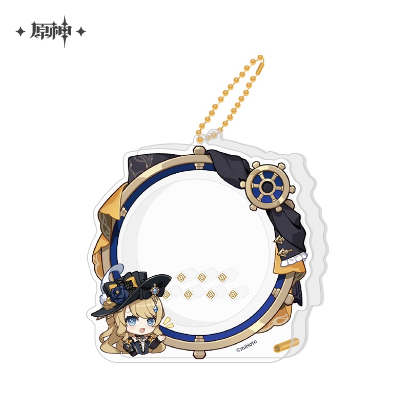 原神 アイコンシリーズ アクリル缶バッジホルダーGenshin ナヴィア