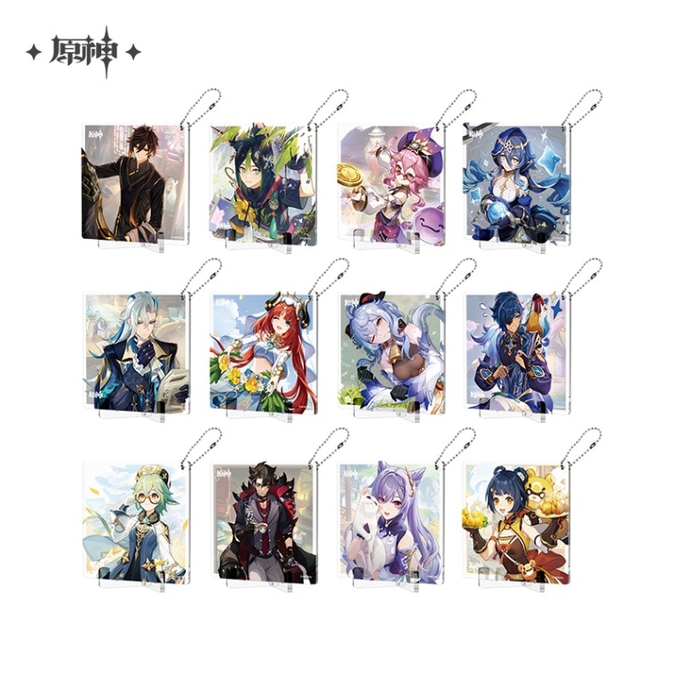 原神 運命の日シリーズ スタンド付きアクリルコースター Genshin 原神