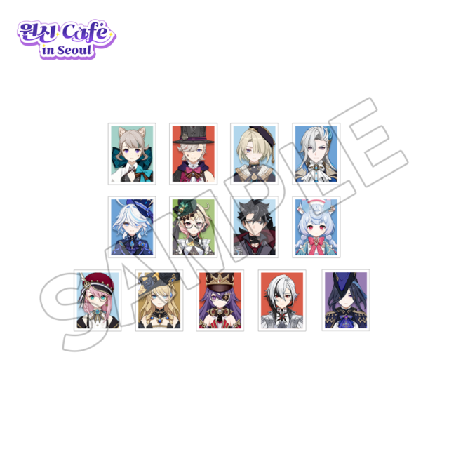 原神 フォンテーヌ廷カフェシリーズ 証明写真SET すべて商品 fantasy