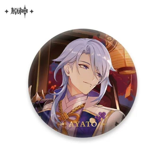 原神 原神シリーズ キャラクター缶バッジ Genshin 神里綾人 原神