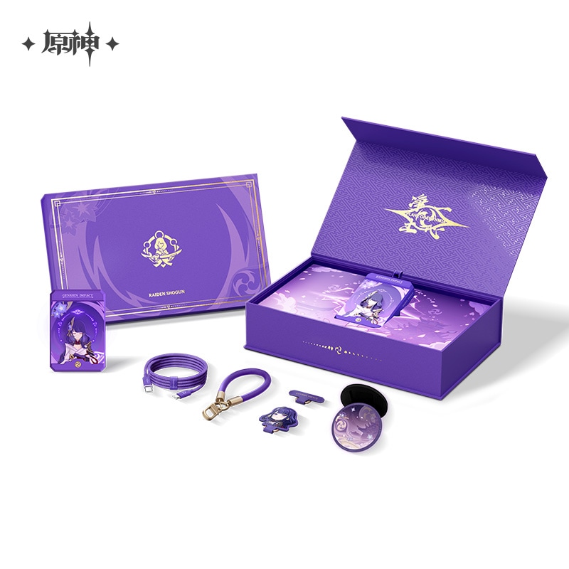 原神 「雷電将軍・影寂の天下人」 モバイルバッテリーボックス 原神