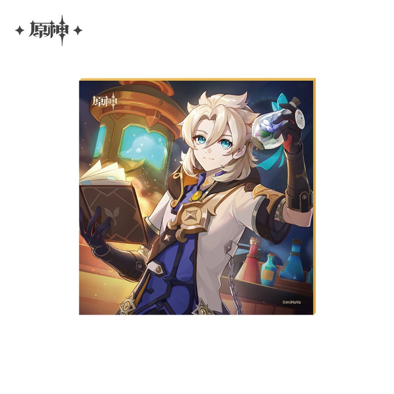 原神 運命の日シリーズ 色紙 Genshin アルベド（2023 Ver.） 2025年4月