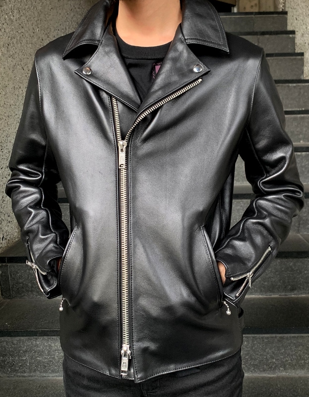 LJM-27TF プレーンバックサイドベルト ライダースジャケット｜『666