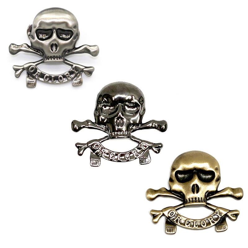 DEATH OR GLORY ピンバッジ｜『666』パンクロックファッションの通販