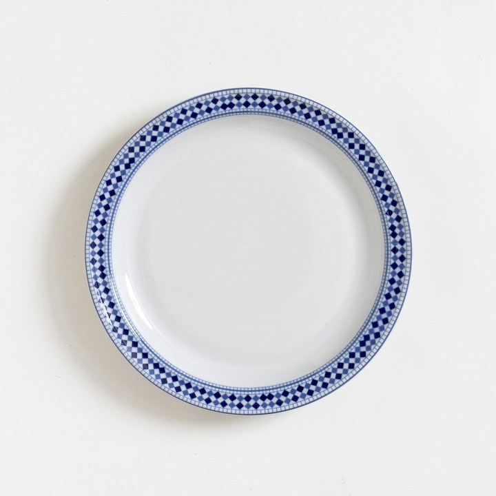 モロッコ3大陶器/フェズ】コセマ プレートS フェズホワイト | 大原真樹