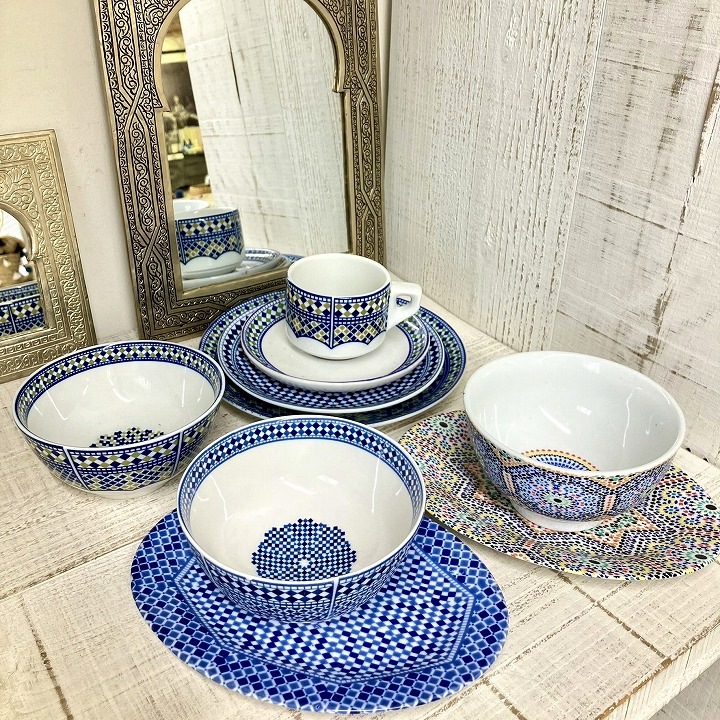 モロッコ3大陶器/フェズ】コセマ ボウル マルチ | 大原真樹セレクト