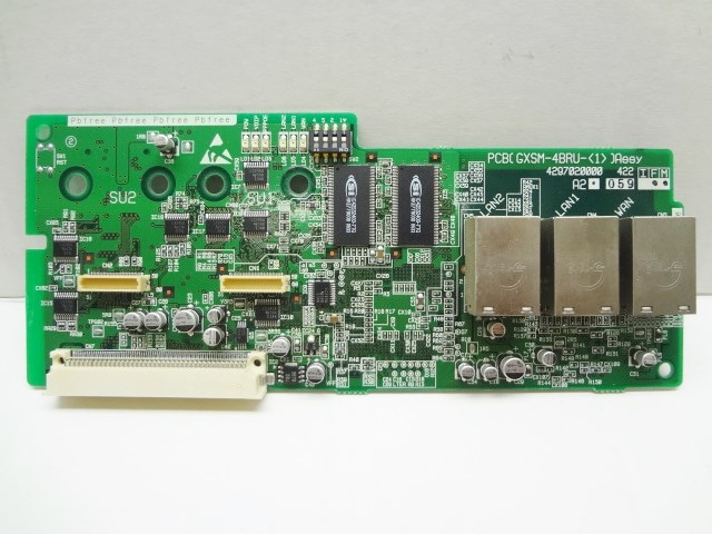 NTT GXSM-4BRU-＜1＞ 4CHブロードバンドルータユニット |中古, NTT,GX