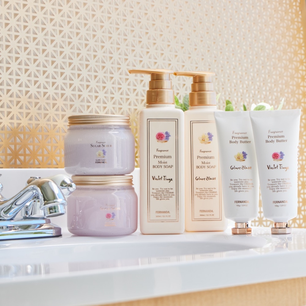 フレグランスプレミアムボディバター（バイオレットティンジ