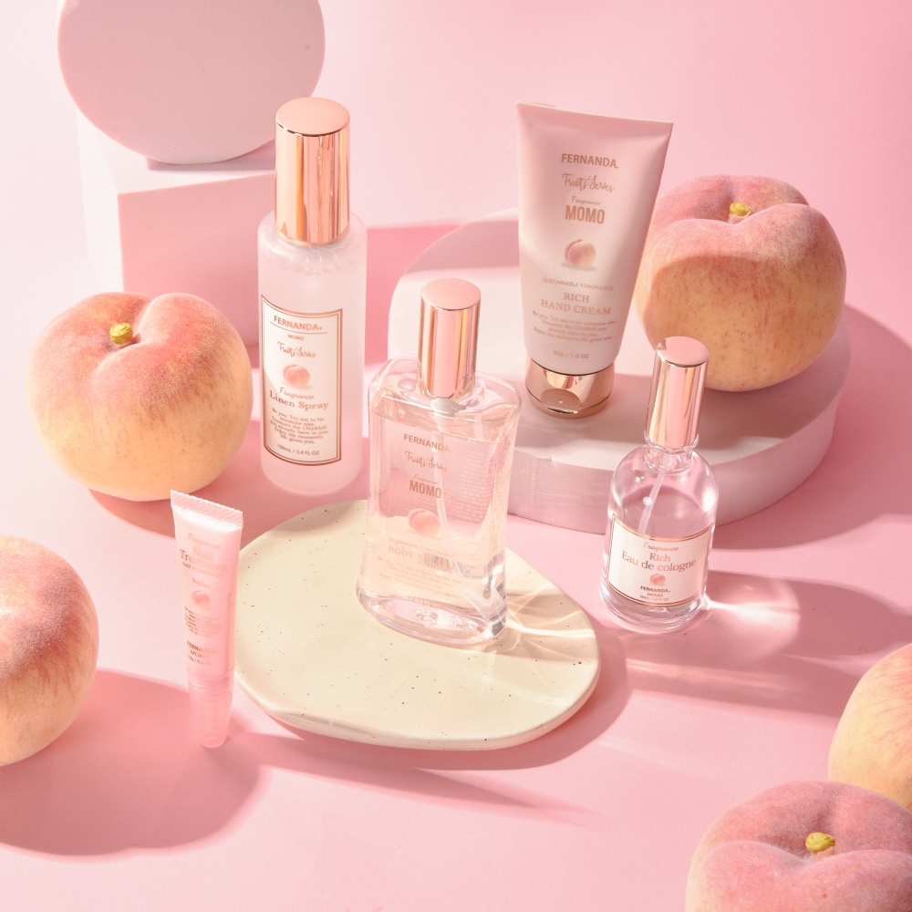 フレグランスリネンスプレー（モモ）/Fragrance Linen Spray (Momo