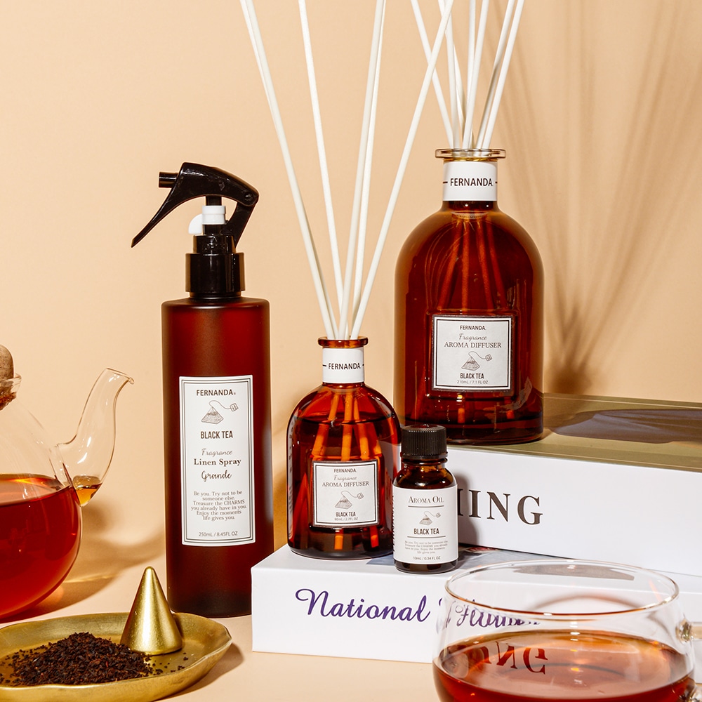 フレグランスアロマディフューザー210ml（ブラックティー）/Fragrance