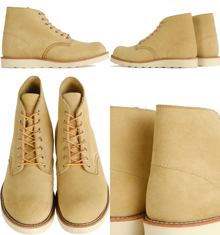 レッドウィング 8167 REDWING クラシックラウンド ベージュ ワーク