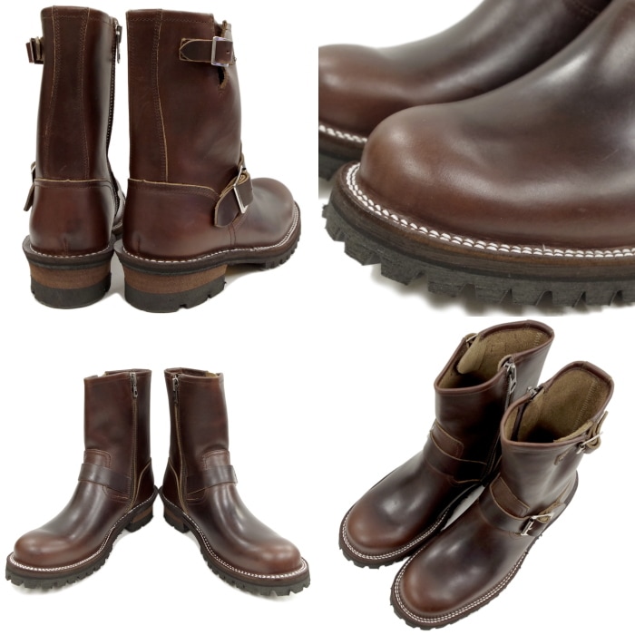 スローウェアライオン SLOW WEAR LION OB-8595H ブラウン ブーツ